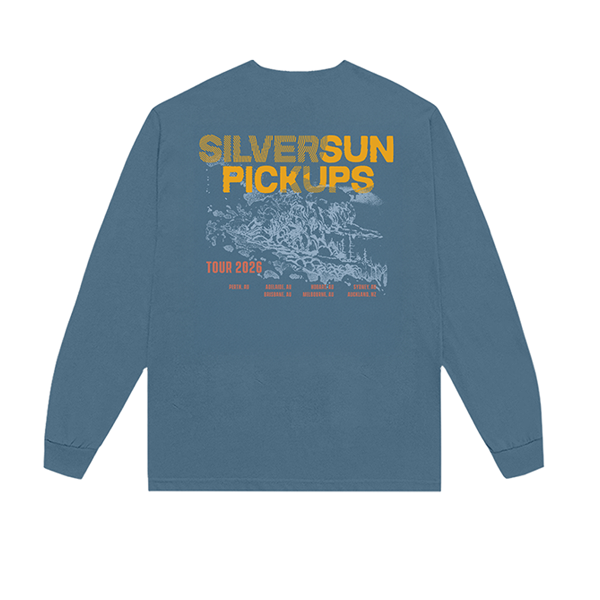 Canyon Lines 2026 Tour Longsleeve Tee back